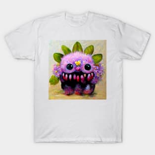 Cute flower monster for gardeners T-Shirt